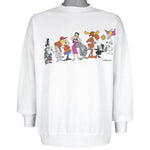 Vintage (Tultex) - Rocky and Bullwinkle and Friends Crew Neck Sweatshirt 1993 X-Large