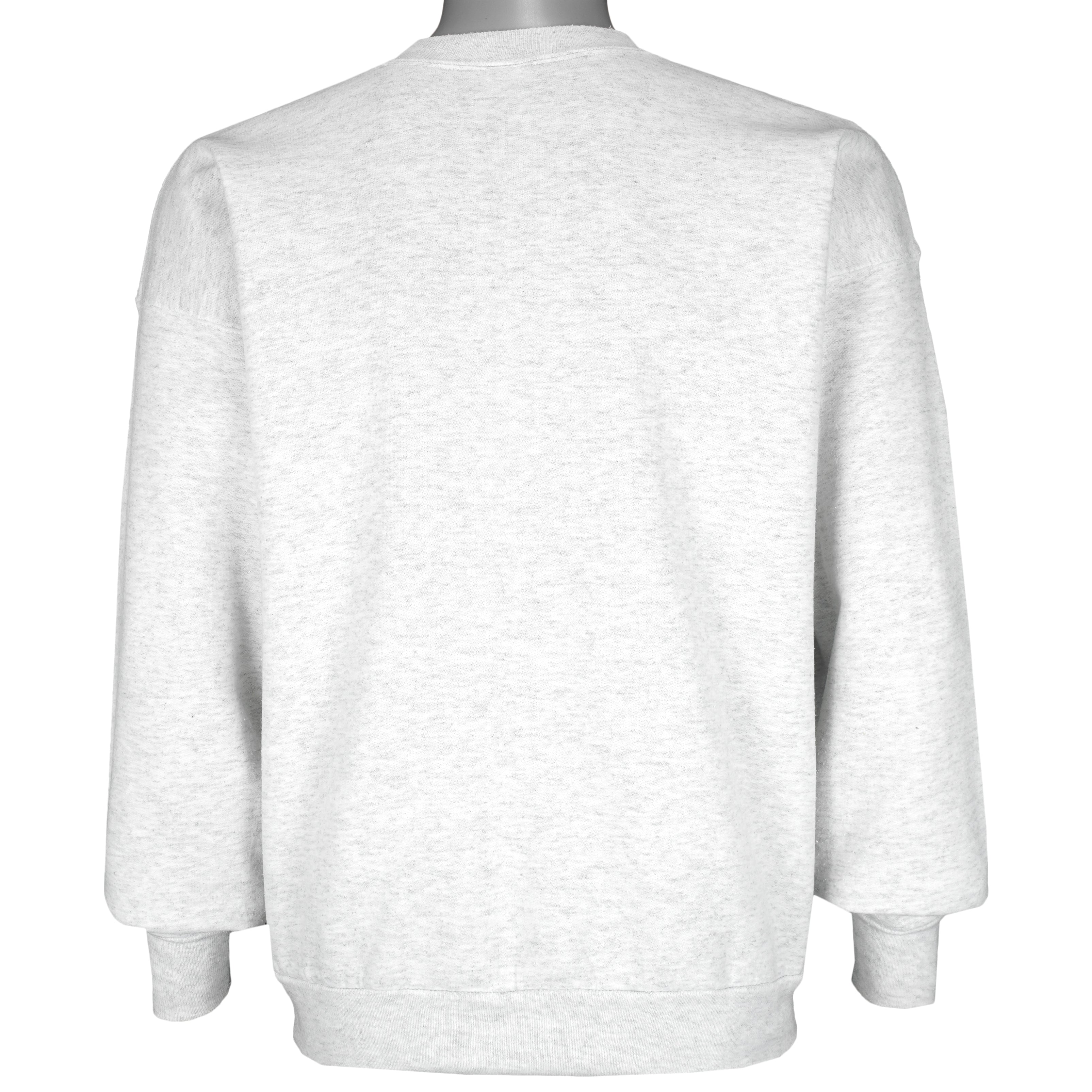 MLB (Hanes) - Cleveland Indians Crew Neck Sweatshirt 1997 Large Vintage Retro Baseball