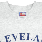 MLB (Hanes) - Cleveland Indians Crew Neck Sweatshirt 1997 Large Vintage Retro Baseball