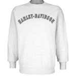 Harley Davidson - Saint Petersburg Crew Neck Sweatshirt 1990s Large Vintage Retro