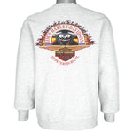 Harley Davidson - Saint Petersburg Crew Neck Sweatshirt 1990s Large