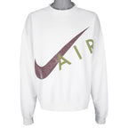 Nike - Air Big Logo Crew Neck Sweatshirt 1990s X-Large Vintage Retro