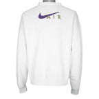 Nike - Air Big Log Crewneck Sweatshirt 1990s X-Large Vintage Retro