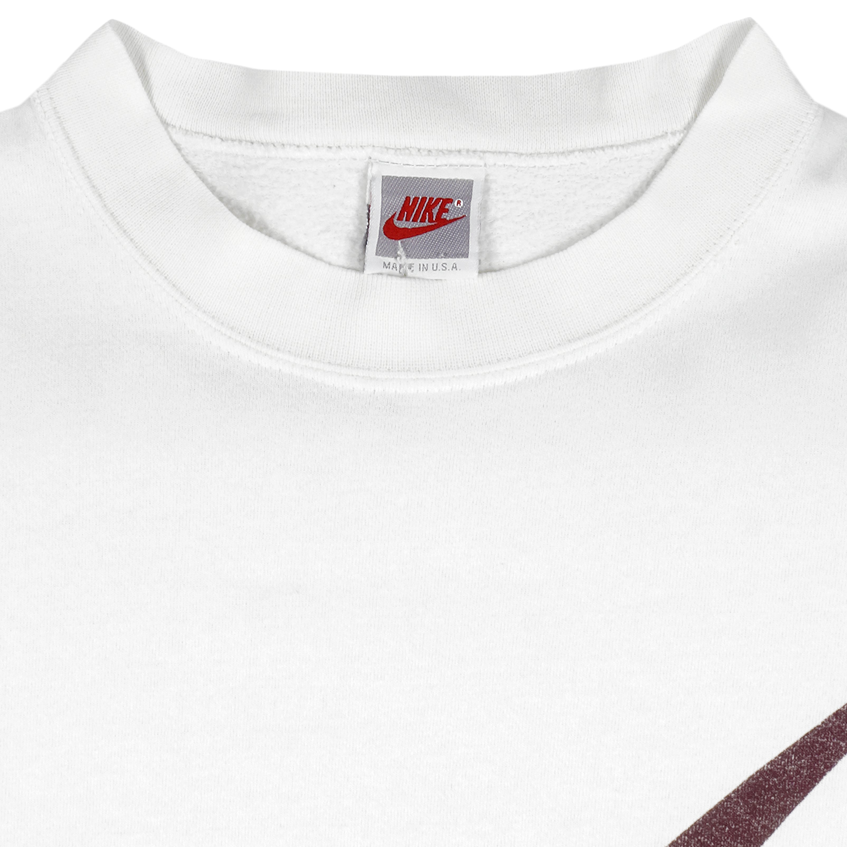 Nike - Air Big Logo Crewneck Sweatshirt 1990s X-Large Vintage Retro