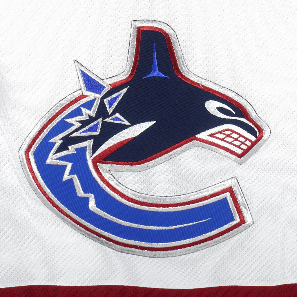 NHL (CCM) - Vancouver Canucks Big Logo Jersey 1990s Medium Vintage Retro Hockey