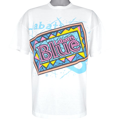 Vintage - Labatt's Blue Single Stitch T-Shirt 1990s Large