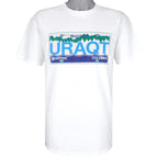 Vintage - Beautiful Uraqt Columbia Single Stitch T-Shirt 1990s Large Vintage Retro