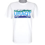 Vintage - Beautiful Uraqt Columbia Single Stitch T-Shirt 1990s Large Vintage Retro