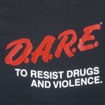 Vintage - Dare to Resist Drugs and Violence Single Stitch T-Shirt 1990s X-Large Vintage Retro
