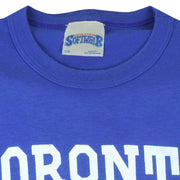 NHL (Sport Wear) -Toronto Maple Leafs Single Stitch T-Shirt 1990s Large Vintage Retro Hockey