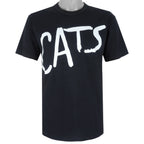 Vintage (Supa Tees) - Cats Musical Broadway Single Stitch T-Shirt 1990s Large Vintage Retro