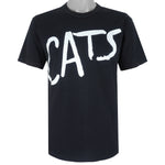 Vintage (Supa Tees) - Cats Musical Broadway Single Stitch T-Shirt 1990s Medium