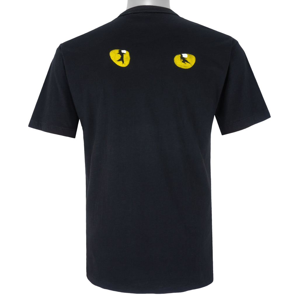 Vintage (Supa Tees) - Cats Musical Broadway Single Stitch T-Shirt 1990s Large Vintage Retro