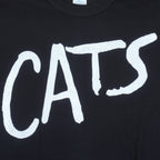 Vintage (Supa Tees) - Cats Musical Broadway Single Stitch T-Shirt 1990s Large Vintage Retro