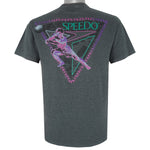 Speedo - Volleyball Single Stitch T-Shirt 1990s Medium