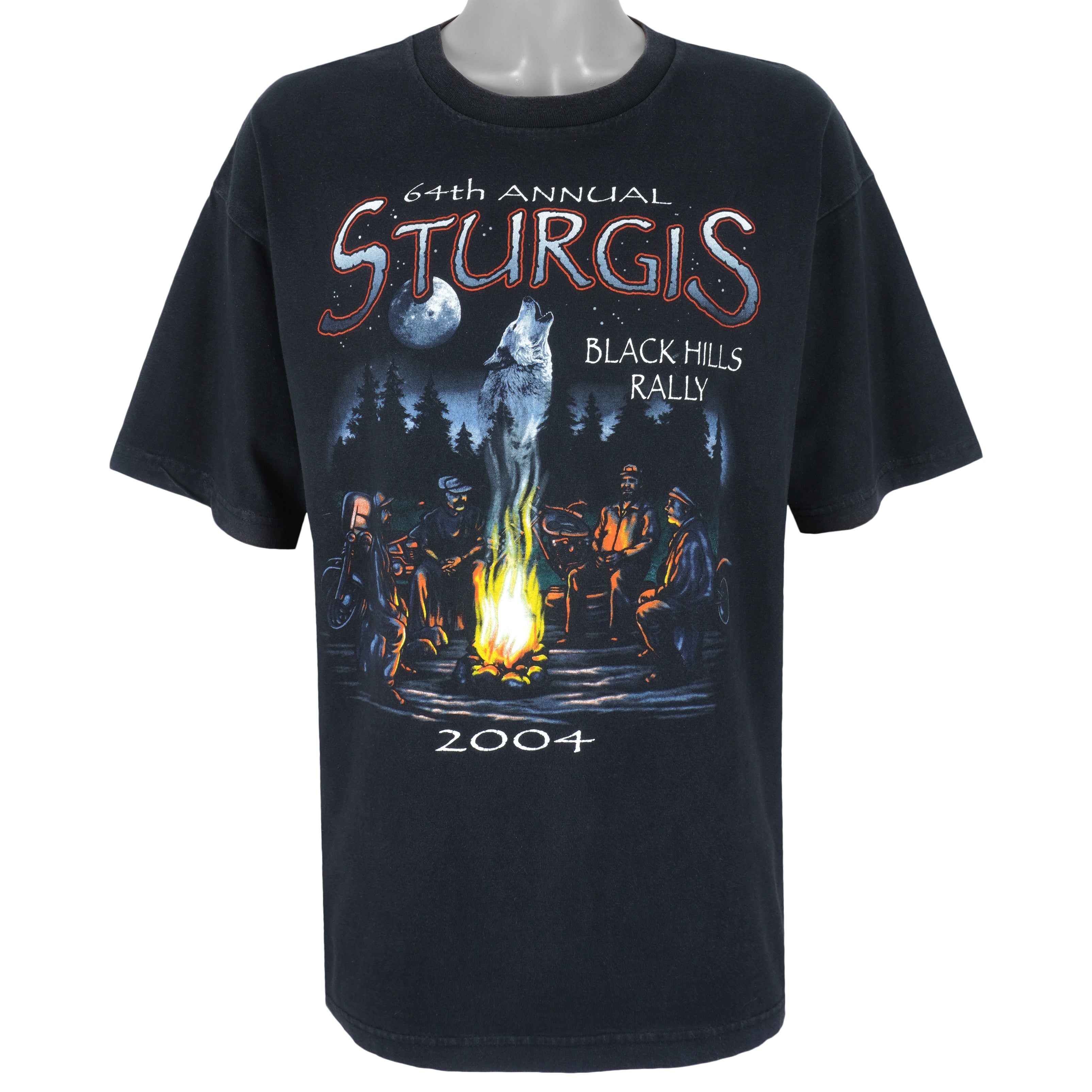 Vintage - Sturgis Black Hills Rally T-Shirt 2004 XX-Large Vintage Retro