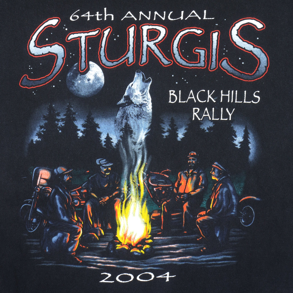 Vintage - Sturgis Black Hills Rally T-Shirt 2004 XX-Large Vintage Retro