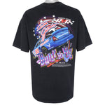 NASCAR (Chase) - Dale Jarrett Flying High T-Shirt 1990s X-Large Vintage Retro