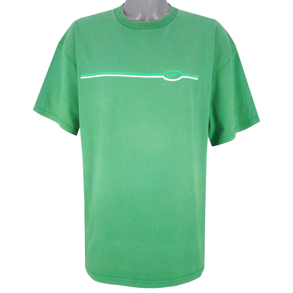 Nike - Green Classic T-Shirt 2000s XX-Large Vintage Retro