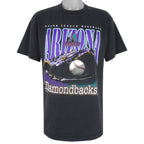MLB (Logo 7) - Arizona Diamondbacks Big Logo T-Shirt 1997 X-Large Vintage Retro Baseball