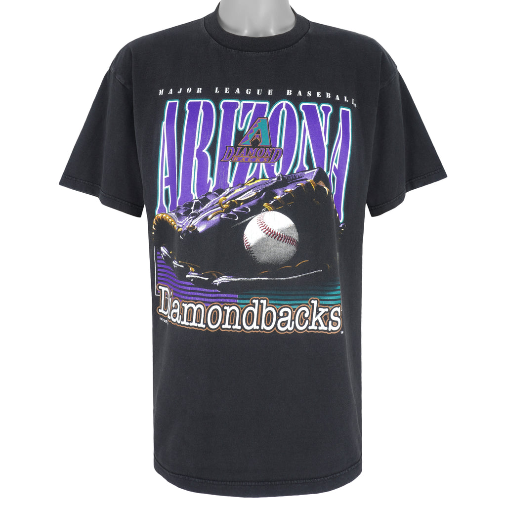 MLB (Logo 7) - Arizona Diamondbacks Big Logo T-Shirt 1997 X-Large Vintage Retro Baseball