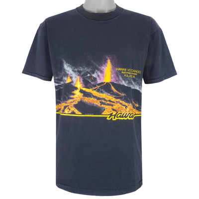 Vintage (Oneita) - Hawaii Volcanoes National Park Kilauea T-Shirt 1990s X-Large