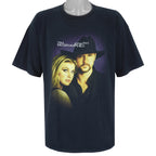 Vintage - Tim McGraw & Faith Hill Single Stitch T-Shirt 2000 XX-Large Vintage Retro