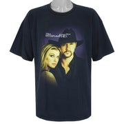 Vintage - Tim McGraw & Faith Hill Single Stitch T-Shirt 2000 XX-Large Vintage Retro