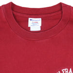 Champion - San Francisco 49ers Embroidered T-Shirt 1990s X-Large Vintage Retro Football