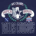 NFL - Dallas Cowboys Super Bowl 28th Single Stitch T-Shirt 1992 X-Large Vintage Retro Football