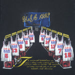 NBA (Nutmeg) - USA Olympic Dream Team Locker Room T-Shirt 1992 Medium Vintage Retro Basketball