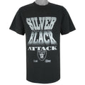 NFL (Salem) - Oakland Raiders Single Stitch T-Shirt 1990 Large Vintage Retro Football