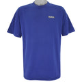 Nike - Blue International Grey Tag T-Shirt 1980s Large Vintage Retro