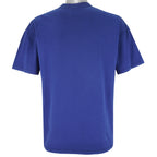 Nike - Blue International Grey Tag T-Shirt 1980s Large Vintage Retro