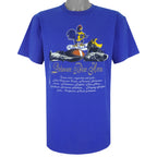 NCAA - Delaware Blue Hens Single Stitch T-Shirt 1990s Medium Vintage Retro College Football
