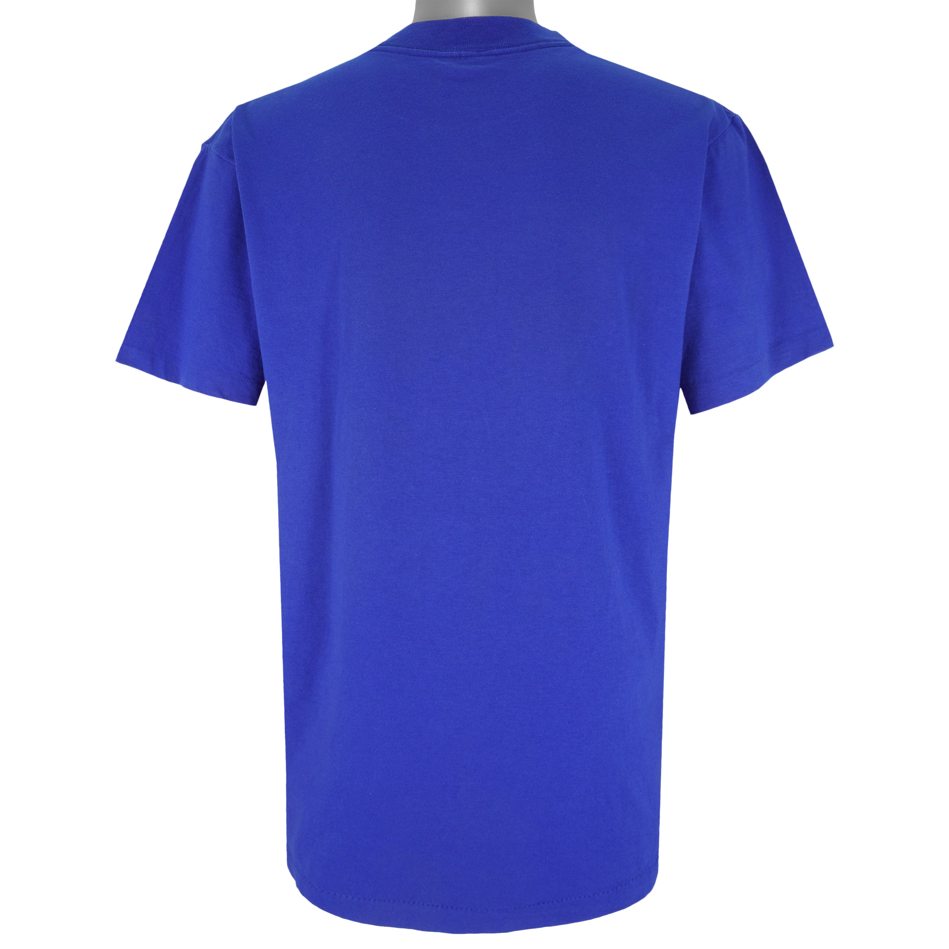 NCAA - Delaware Blue Hens Single Stitch T-Shirt 1990s Medium Vintage Retro College Football