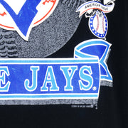 MLB (Waves) - Blue jays Big Logo Champions T-Shirt 1992 Large Vintage Retro Baseball