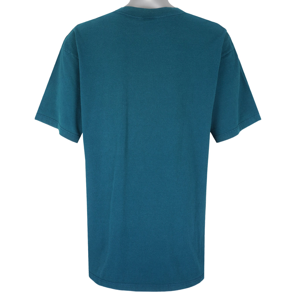 NBA (Waves) - Vancouver Grizzlies Spell-Out T-Shirt 1994 X-Large Vintage Retro Basketball