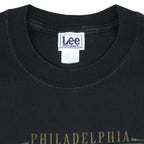 NBA (Lee) - Philadelphia 76ers Division T-Shirt 1990s Large Vintage Retro Basketball