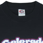NHL (True Fan) - Colorado Avalanche Champions T-Shirt 2001 X-Large Vintage Retro Hockey