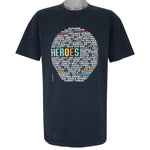Vintage (Delta) - Ann Reed Heroes T-Shirt 1993 X-Large