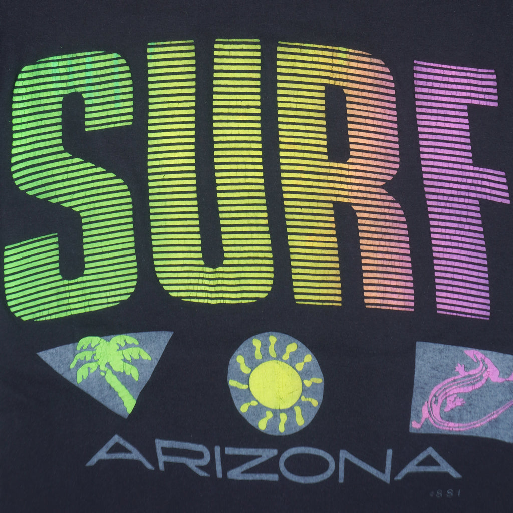 Vintage (SSI) - Arisona Surf Single Stitch T-Shirt 1990s Medium Vintage Retro