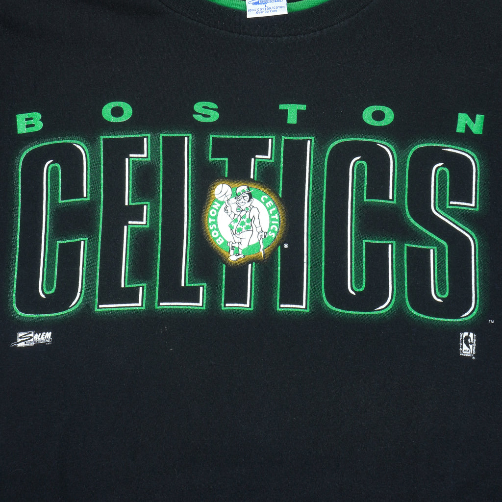 NBA (Salem) - Boston Celtics T-Shirt 1990s Large Vintage Retro Basketball