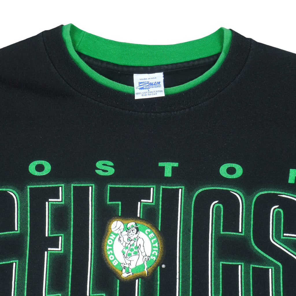 NBA (Salem) - Boston Celtics T-Shirt 1990s Large Vintage Retro Basketball