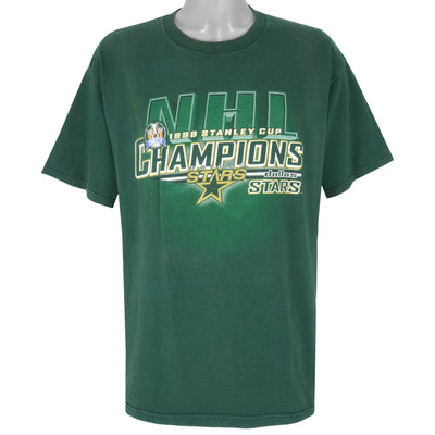 NHL (Lee) - Dallas Stars Stanley Cup Champions T-Shirt 1999 Large
