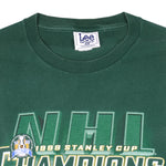 NHL (Lee) - Dallas Stars Stanley Cup Champions T-Shirt 1999 Large Vintage Retro Hockey