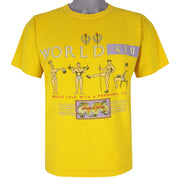 Vintage (Mac Gregor) - World GYM Single Stitch T-Shirt 1990s Medium Vintage Retro