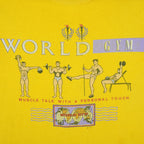 Vintage (Mac Gregor) - World GYM Single Stitch T-Shirt 1990s Medium Vintage Retro