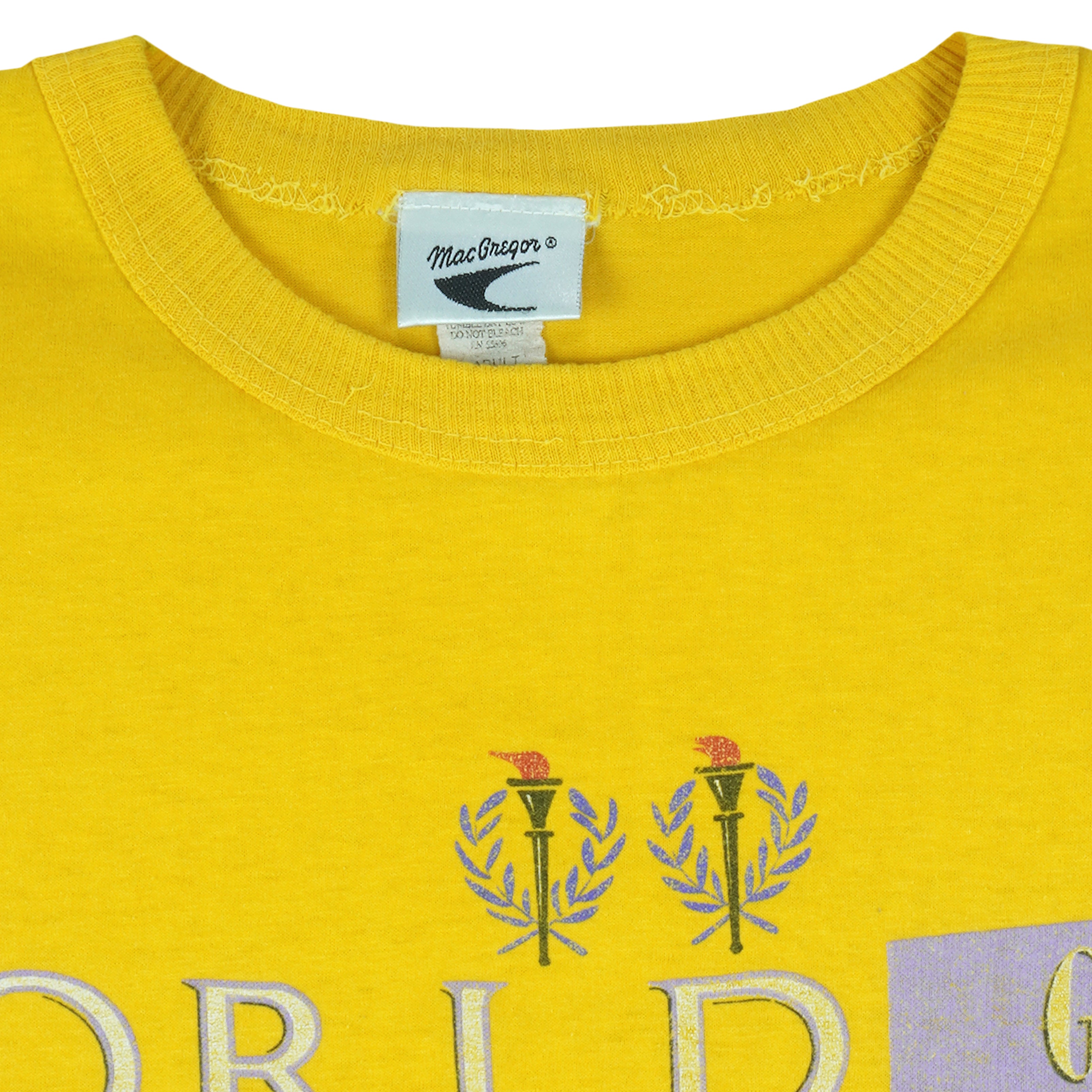 Vintage (Mac Gregor) - World GYM Single Stitch T-Shirt 1990s Medium Vintage Retro