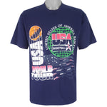 Vintage (Competitor) - USA Basketball Team World Tour T-Shirt 1992 X-Large